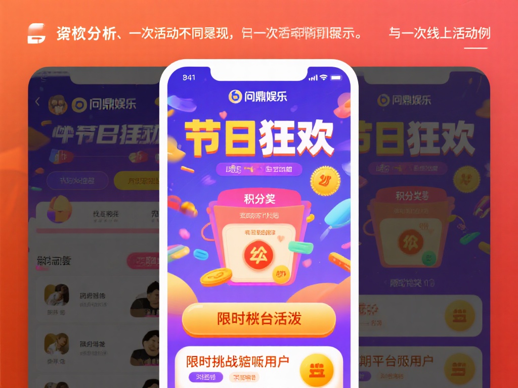 案例分析：一次活动的不同呈现
以一次线上活动为例