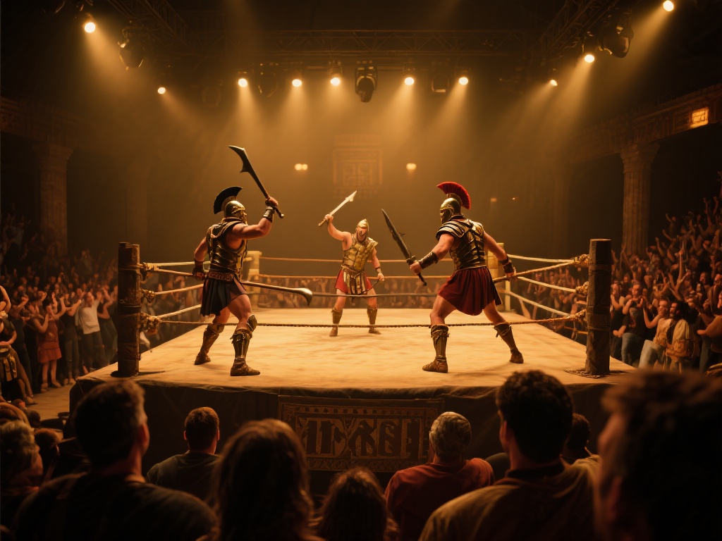 问鼎娱乐角斗士:勇者争锋的热血竞技舞台 (问鼎娱乐角斗士:勇者争锋的热血竞技荣耀舞台) 值得一提的是,这种竞技舞台的设计往往极具视觉冲击力