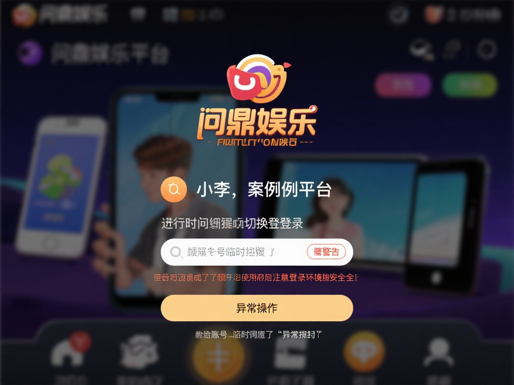 问鼎娱乐账号封禁原因解析与解决方法全攻略 (问鼎娱乐账号封禁原因深度解析与快速解决方法全攻略) 以小李的案例为例,他在问鼎娱乐平台上因短时间内频繁